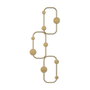 Wallity Lizzard-A Gancho de Pared Dorado